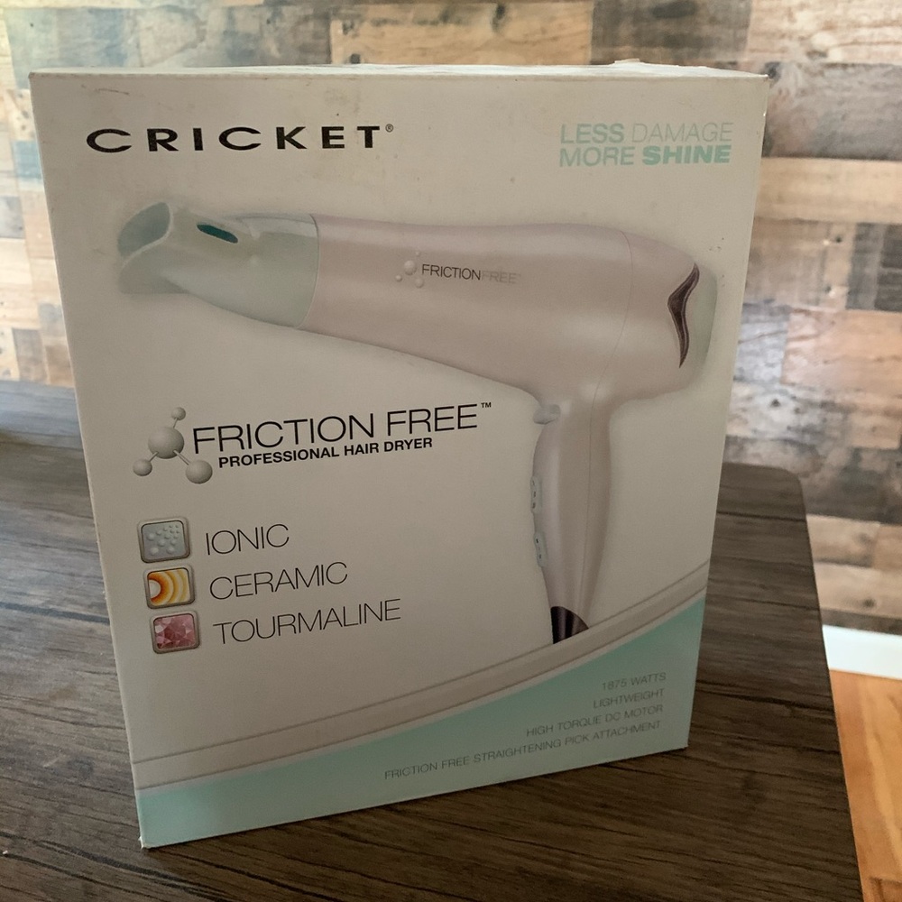 Cricket Friction-Free Professional Hair Dryer